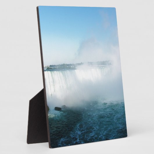 Plaque Photo Niagara Falls. (Côté)
