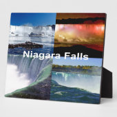 Plaque Photo Niagara Falls New York (Côté)