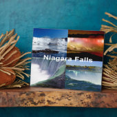 Plaque Photo Niagara Falls New York (Côté)