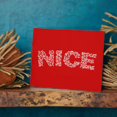 Plaque Photo Nice Riz (Côté)