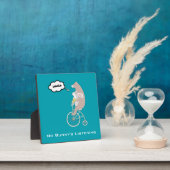 Plaque Photo No Bunny's Écoute Whimsical Drôle Illustration (Insitu)