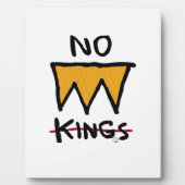 Plaque Photo No Kings Anti Classic (Devant)