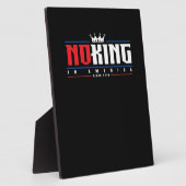 Plaque Photo No Kings In America Since 1776 Classic (Côté)