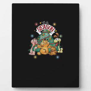 Plaque Photo Noël Classique C'est La Saison Odie Arlene