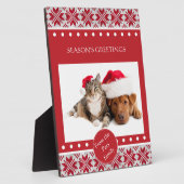 Plaque Photo Noël confit (Côté)