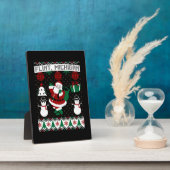 Plaque Photo Noël Douille moche Flint Michigan (Côté)