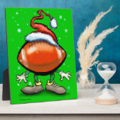 Plaque Photo Noël du football (Côté)