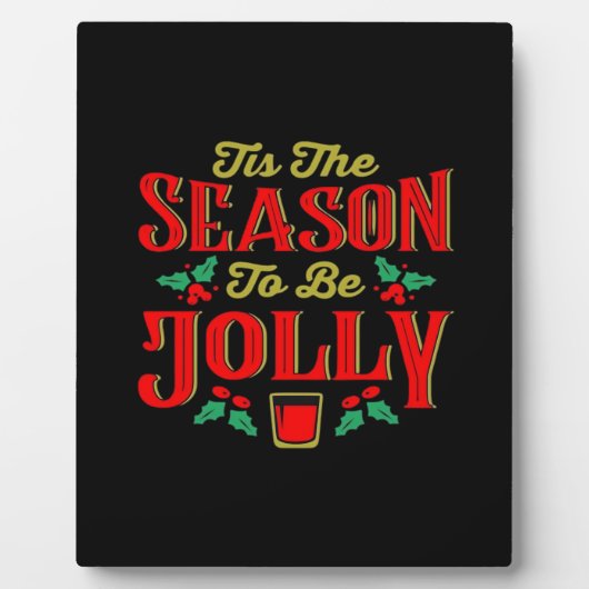 Plaque Photo Noël est la saison (Devant)