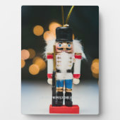Plaque Photo Noël SlipperyJoe nutcracker figurine ornement (Devant)