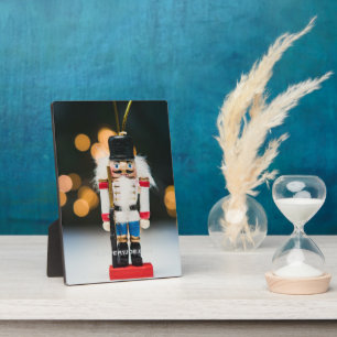 Plaque Photo Noël SlipperyJoe nutcracker figurine ornement