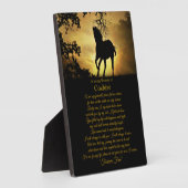 Plaque Photo Nom personnalisé du monument commémoratif de la sy (Côté)