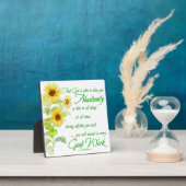 Plaque Photo Nombreuses bénédictions (Insitu)