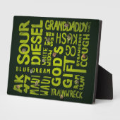 Plaque Photo Noms (Côté)