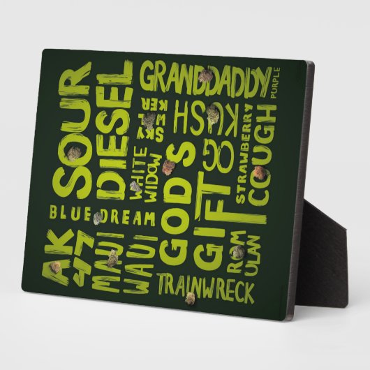 Plaque Photo Noms (Côté)