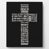 Plaque Photo Noms de Jésus Croix (Devant)