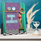 Plaque Photo Normal est surévalué Funky & Fun Altered Art (Côté)