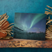 Plaque Photo Northern Lights Nature Photo (Côté)