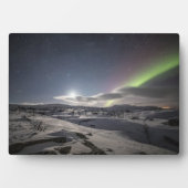 Plaque Photo Northern Lights Nature Photo (Devant)