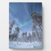 Plaque Photo Northern Lights Norvège (Devant)