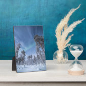 Plaque Photo Northern Lights Norvège (Côté)