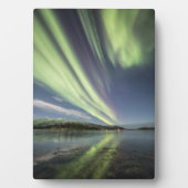 Plaque Photo Northern Lights Norvège (Devant)