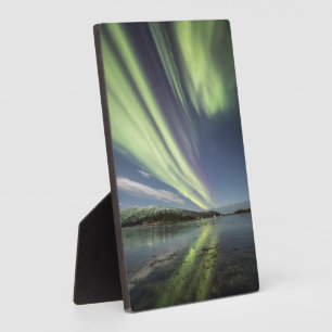 Plaque Photo Northern Lights Norvège