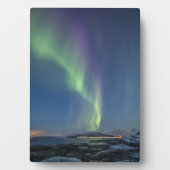 Plaque Photo Northern Lights Norvège (Devant)