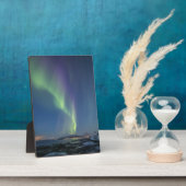 Plaque Photo Northern Lights Norvège (Côté)