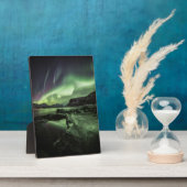 Plaque Photo Northern Lights Norvège (Côté)