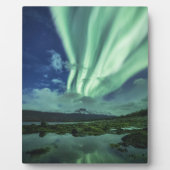 Plaque Photo Northern Lights Norvège (Devant)