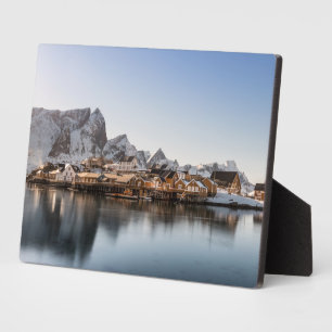 Plaque Photo Norvège Lofoten