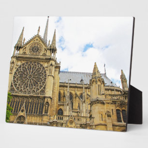 Plaque Photo Notre-Dame