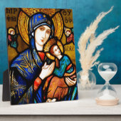 Plaque Photo notre dame d'aide perpétuelle (Côté)