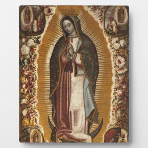 PLAQUE PHOTO NOTRE DAME DE GUADALUPE