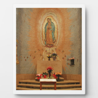 Plaque Photo Notre-Dame de Guadalupe