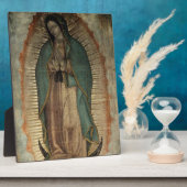 Plaque Photo Notre-Dame de Guadalupe Image originale Bénéficiée (Côté)