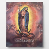 Plaque Photo Notre Dame de Guadalupe Rev12 (Devant)