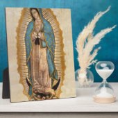 Plaque Photo Notre Dame de la Guadalupe (Côté)