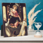 Plaque Photo Notre-Dame Du Rosaire Vénéré À Pompéi (Côté)