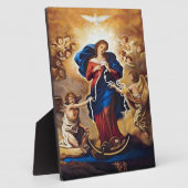 Plaque Photo Notre-Dame qui a des noeuds (Côté)