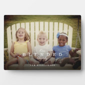 Plaque Photo Notre Famille Blended Full Photo Layla Keepsaké (Devant)