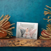 Plaque Photo NOTRE LOVE Script Tabletop Easel Photo (Côté)