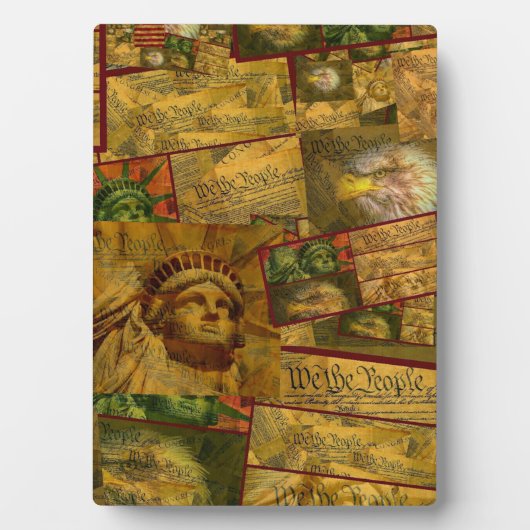 Plaque Photo Nous Le Peuple (Devant)