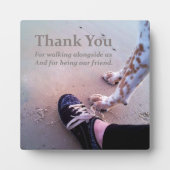 Plaque Photo Nous Merci (Devant)