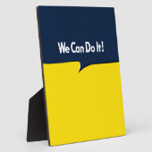 Plaque Photo Nous pouvons le faire Rosie (Côté)