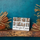 Plaque Photo Nous t'aimons Maman Photo (Côté)