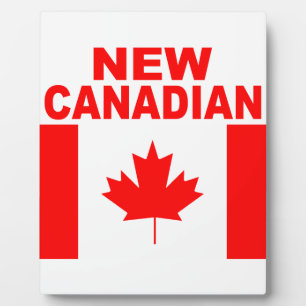PLAQUE PHOTO NOUVEAU CANADIEN