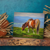 Plaque Photo Nouveau sang sur Dartmoor (Côté)