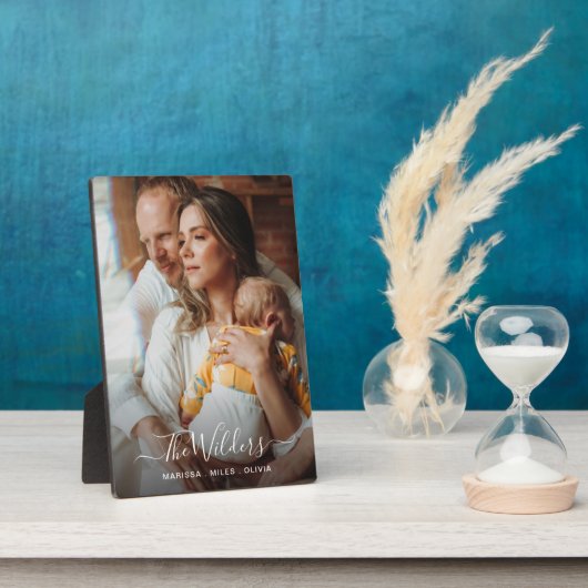 Plaque Photo Nouveaux Parents Et Photo Bébé (Côté)