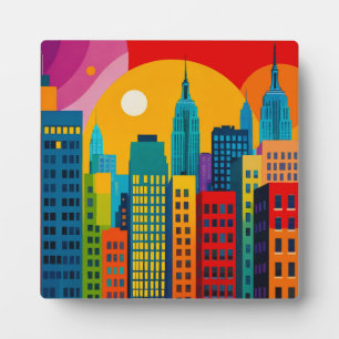 Plaque Photo Nouvelle Pop Art de York